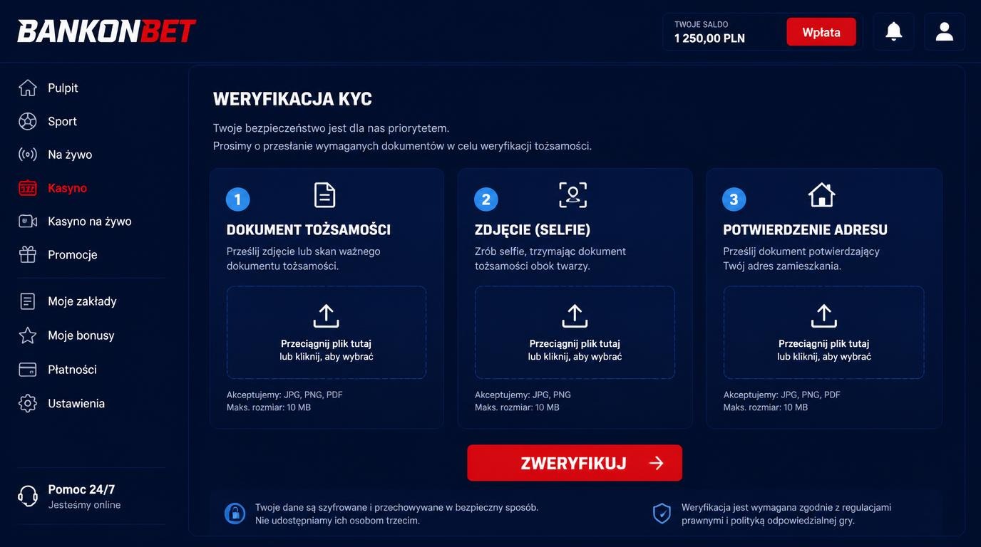 Proces weryfikacji konta (KYC) i korzyści przy wypłacie